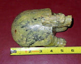 Antique Chinese Asian Style Highly Detailed Hand Carved Soapstone Dragon Turtle