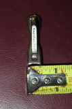 Antique 1896 "The Gem" Small 2" Finger Nail Clippers - HC Cook Co. Ansonia Conn.