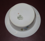 Set of 7 Assorted Floral Pattern 4" Rosenthal Fine Bavarian China Dessert Bowls