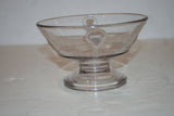 Antique 6" Turning Purple American Pattern Glass Compote c. 1880 - ACTRESS