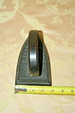 Antique Cast Iron 6" Long Primitive Sad Iron w/ Handle c. 1900
