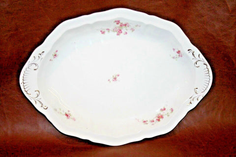Antique 18" Long Johnson Brothers Fine English Porcelain Serving Platter c.1900