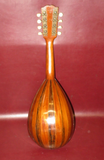 Vintage 23.5" Long HUB 68 TV Inlaid & Layered Laminated Wood Bowlback Mandolin