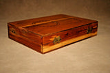 Vintage Steel Workers' Union 330 Issued White Holy Bible in Custom Wooden Box