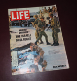 Vintage June 16 1967 LIFE Magazine - "Mideast Unhinged - The Israeli Onslaught"