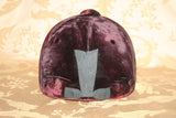 Collectible IRH ProRider Purple Velvet English Horse Riding Helmet - Poor Cond
