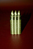 Collectible 2.5" Tall Brass Hunter Bullet Cigarette Lighter - As-Is Not Working