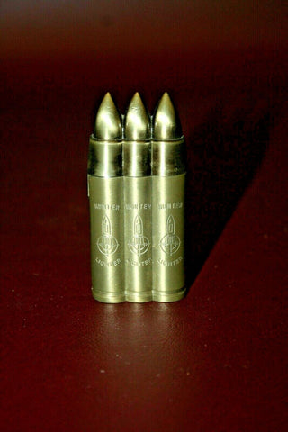 Collectible 2.5" Tall Brass Hunter Bullet Cigarette Lighter - As-Is Not Working