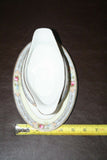 Antique Fine Paul Muller Selb Bavarian China Gravy Boat w/ Attached Under Plate