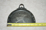 Vintage Etched Silverplate Crumber & Tray Set - New Amsterdam Silver Co. No. 431