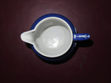 Vintage 5" Tall Wedgwood Vibrant Cobalt Blue Jasperware Pitcher No. 36 - England