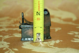 Vintage Copper 2.25" Miniature Coal Sad Iron Pencil Sharpener - Missing Handle