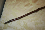 Vintage 45" Hand Made Arts & Crafts Style Wooden Walking Stick Cane