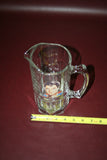 Collectible Vintage Style Elvis Presley Clear Glass 8.5" Tall 32-oz Beer Pitcher