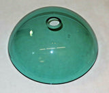 Hand Blown Studio Art Glass Aqua-Blue 16.5" Sink Basin Bowl - Drilled 1.75" Hole