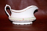 Antique Homer Laughlin Fine American Porcelain 8" Gravy Boat w/ Underplate