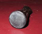 Vintage Retro 3.5" Black Bristle & Handle Shaving Brush