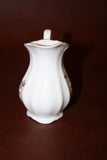 Collectible Miniature Brazilian Porcelain Pitcher w/ Floral & Gilt Decor - Leart