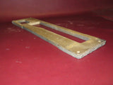 Antique Swiss or German Brass Music Box Bracket Plate Part - As-Is - Part Only