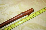 Vintage 45" Hand Made Arts & Crafts Style Wooden Walking Stick Cane