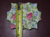 James Kent Hydrangea Chintz Type English Porcelain Ashtray Pin Dish - As-Is Chip