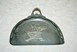 Vintage Etched Silverplate Crumber & Tray Set - New Amsterdam Silver Co. No. 431