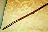 Vintage 45" Hand Made Arts & Crafts Style Wooden Walking Stick Cane