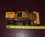 Vintage 1970s Yellow 11" Long Tonka XR-101 Front End Loader Construction Toy