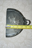 Vintage Etched Silverplate Crumber & Tray Set - New Amsterdam Silver Co. No. 431