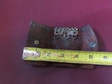 Vintage Fastener Co "Spring Hooks" 5-Hook Key Holder in 3x2" Tooled Leather Case