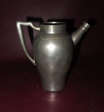 Vintage "Genuine Pewter" Windmill Mark 7" Cocktail Shaker Pitcher - As-Is No Lid