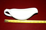 Vintage WW II Era USQMC Military Issue 10" White Porcelain Gravy Boat 4433-P-32