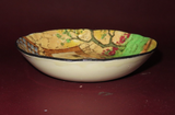 Vintage 5.5" Royal Doulton Gaffers Art Pottery Bowl Cottage Garden Scene D.4210