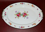 Vintage Fine Japanese Porcelain Large Serving Platter - Craftsman China Dresden
