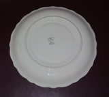 Vintage 9" E&R American Artware Porcelain Deviled Egg Plate Tray w Floral Center