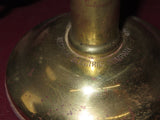 Antique Western Electric Brass Candlestick Telephone & Ringer Box - Pats 1904-15