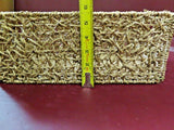 Vintage Style Rectangular Double-Handled Woven Rope Basket w/ Flip-Up Bottom