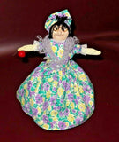 Vintage Reversible Doll Snow White & Seven Dwarfs - Evil Queen w/ Apple on Stand