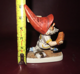 Vintage 6" Goebel Co-Boy "Pat the Pitcher" Gnome Figurine - Made in West Germany