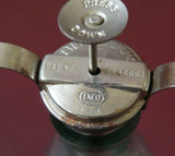 Vintage EKCO USA Bull Dog Push-Button Bottle Stopper w/ Handle - Pat. 2446661
