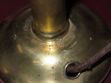 Antique Western Electric Brass Candlestick Telephone & Ringer Box - Pats 1904-15