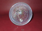 Vintage Imperial White Carnival Glass Suzanne Southern Belle Bride Wedding Bell
