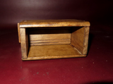 Antique Hand Carved Wooden French Country Butter Mold Press c. 1900