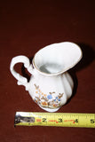 Collectible Miniature Brazilian Porcelain Pitcher w/ Floral & Gilt Decor - Leart