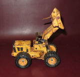 Vintage 1970s Yellow 11" Long Tonka XR-101 Front End Loader Construction Toy