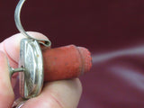 Vintage EKCO USA Bull Dog Push-Button Bottle Stopper w/ Handle - Pat. 2446661