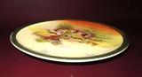 Vintage 13.5" Royal Doulton Rustic England Serving Platter Cottage Scene D.5694