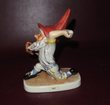 Vintage 6" Goebel Co-Boy "Pat the Pitcher" Gnome Figurine - Made in West Germany