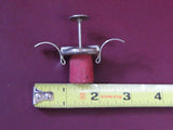 Vintage EKCO USA Bull Dog Push-Button Bottle Stopper w/ Handle - Pat. 2446661