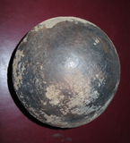 Primitive Hand Made 7" Ecuadorian Latin American Double Handle Clay Cooking Pot